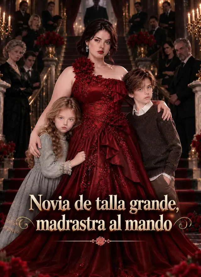 Novia de talla grande, madrastra al mando